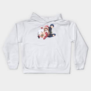 ToraDora Christmas Kids Hoodie